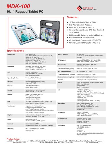 MDK-100 Datasheet