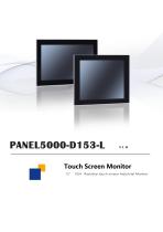 PANEL5000-DX3 Series Datasheet