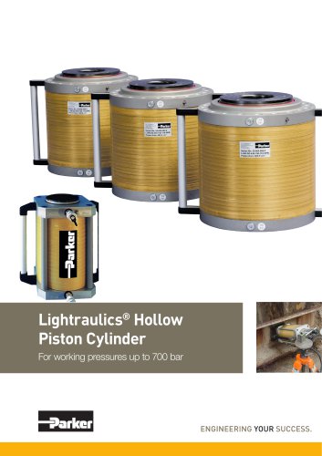 Lightraulics® Hollow Piston Cylinders