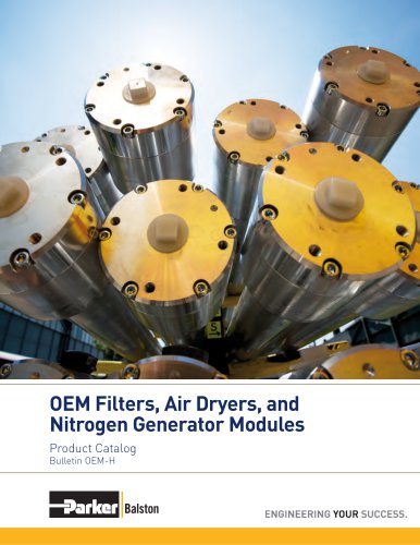 OEM Filters, Air Dryers, and Nitrogen Generator Modules