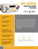 260 Series - Ground Bond Tester