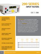 290 Series - Hipot tester