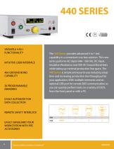 440 Series - Hipot / Ground Bond Tester