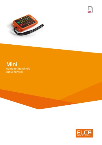 MINI compact handheld radio control