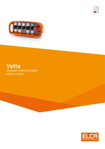 VETTA Funkfernsteuerung mit Beckengurt kompakt