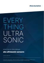 sks ultrasonic proximity switch