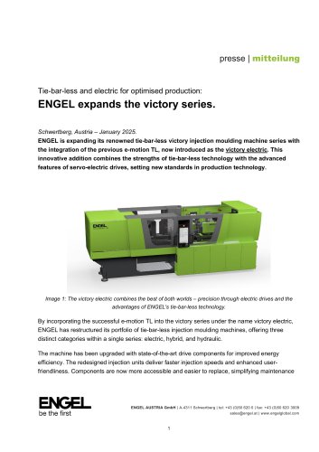 ENGEL expands the victory series.