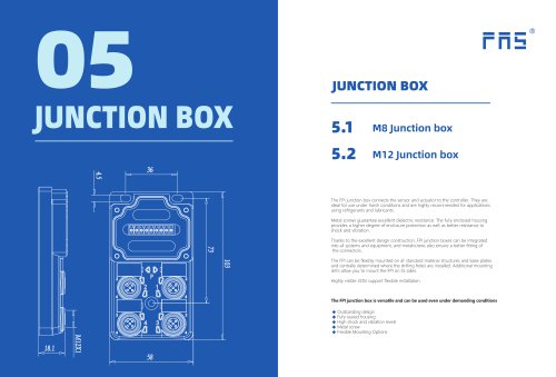 M12&M8 junction box