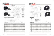 LBK series, ball screw support unit