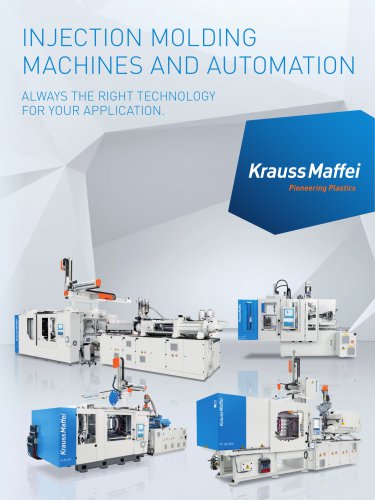 INJECTION MOLDING  MACHINES AND AUTOMATION