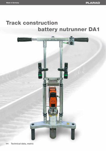 Track construction battery nutrunner DA1