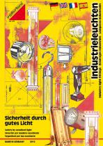 Brochure Industrial Machine lights, work lights, halogen lights