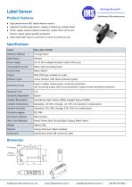 Label sensor LABS_O1700N