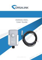 EM500 Submersible Water Level Sensor LoRaWAN