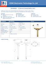 CENO 2 Channel Coaxial Rotary Joint RCN0202A