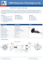 CENO Capsule slip ring with OD 22mm ACN-02P-14S