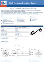 CENO Gigabit ethernet slip ring ACN-02P3-08S-02EG