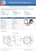 CENO Hollow shaft slip ring ECN080-0215-0805