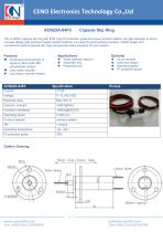 CENO IP65 Capsule Slip Ring ACN22A-04P3