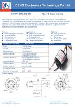 CENO RF signal slip ring ECN000-08P2-04S-02R