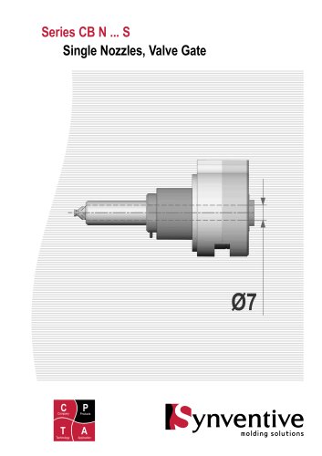 Sprue Bushing / Single Nozzle CB N..S