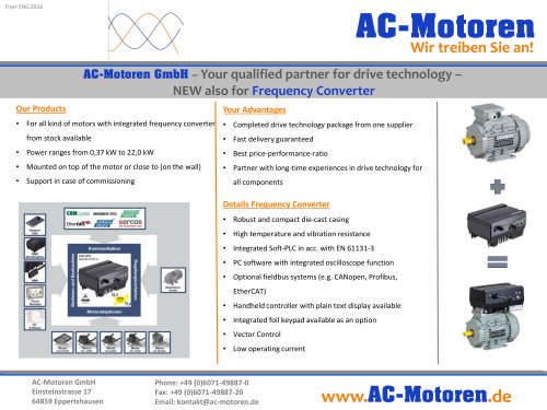 AC-Motoren GmbH-Frequency Converter