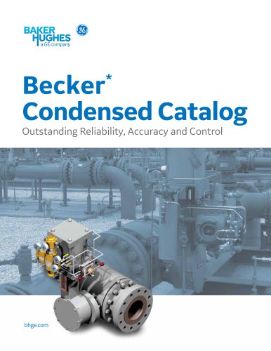 Becker* Condensed Catalog