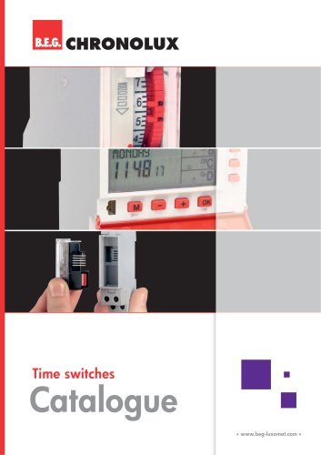 Time switches Catalogue