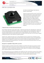 Waterproof Mountable 19.0mm medical trackball