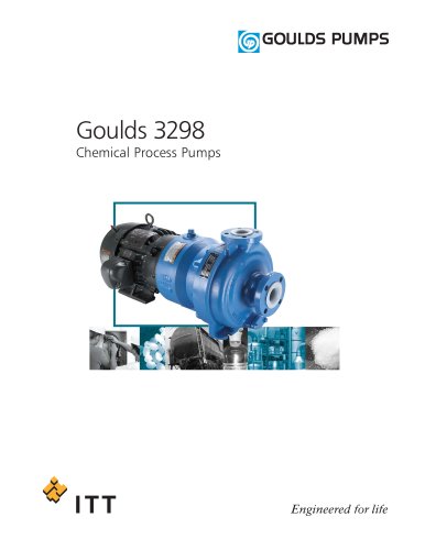 Goulds 3298 Chemical Process Pumps