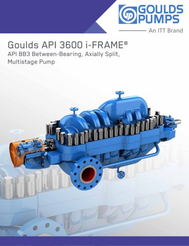 Goulds API 3600 i-FRAME®