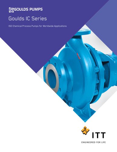 Goulds IC ISO Chemical Process Pumps