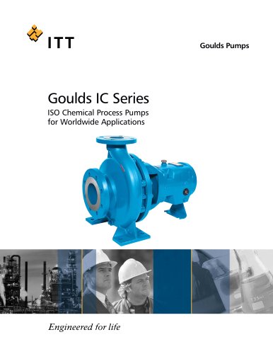 Goulds IC Series ISO Chemical Process Pumps for Worldwide Applications