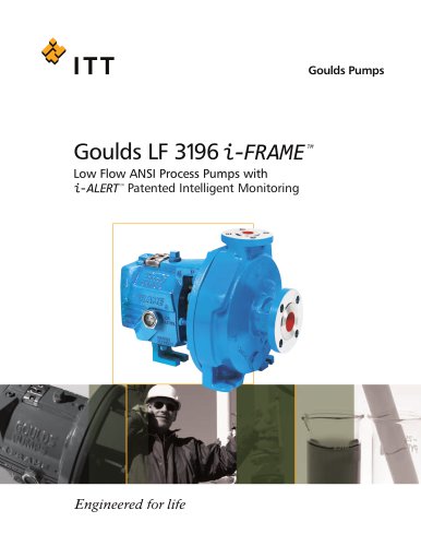 Goulds LF 3196 i-FRAME Low Flow ANSI Process Pumps