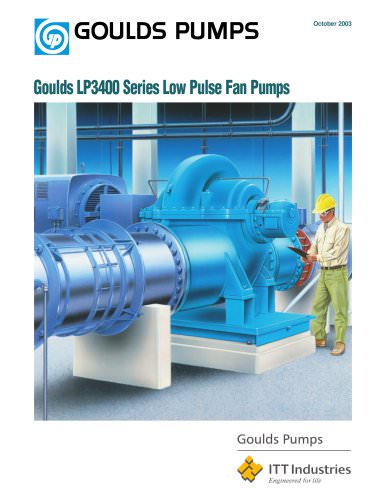 Goulds LP3400 Series Low Pulse Fan Pumps