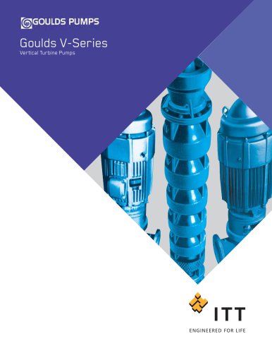 Goulds VIS Vertical Industrial Submersible Pumps