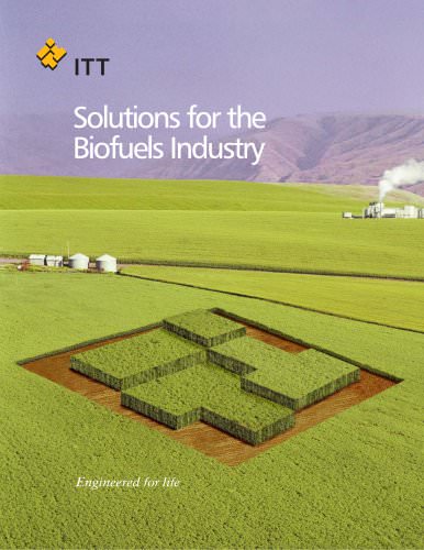 Solutions for the Biofuels Industry