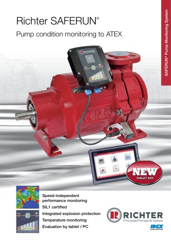 SAFERUN® Pump condition monitoring to ATEX