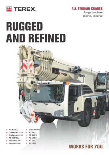 all Terrain cranes - Range Brochure metric / imperial