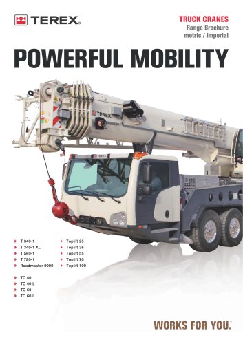 Truck Cranes Range Brochure