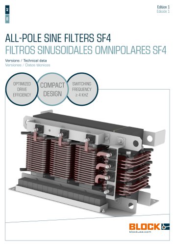 ALL-POLE SINE FILTERS SF4