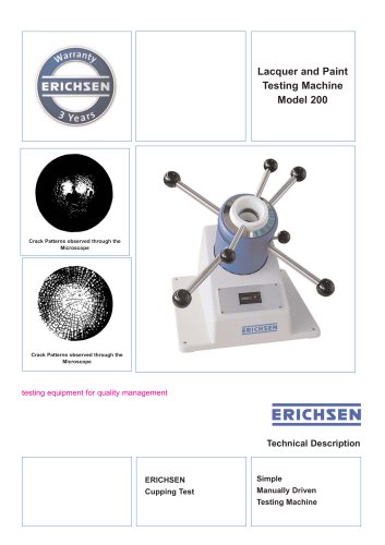 Technical Description Model 200