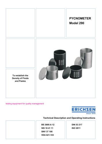 Technical Description Model 290
