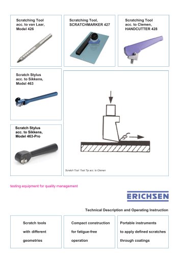 Technical Description Model 426 / 427 / 428 / 463 / 463-Pro