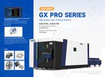 High-power cutting machine GX PRO series