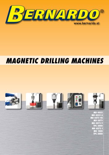 magnetic drilling machines