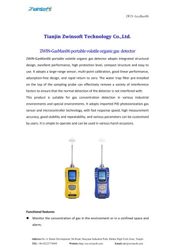 ZWIN-GasMan06 series