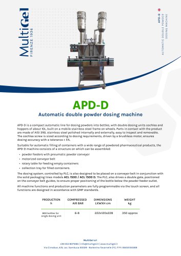 Brochure APD - D