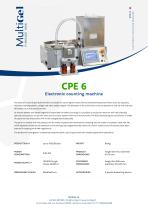 CPE 6 - Electronic counting machine for capsules and tablets