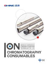 ION CHROMATOGRAPHY CONSUMABLES